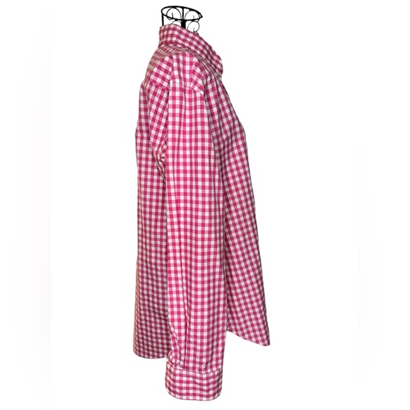 Boy’s Ralph Lauren 100% Cotton Pink & White Check Button Down Shirt Si… - Picture 2 of 9